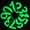 Glow in the Dark Anti Slip Numbers (0-9) 400mm high